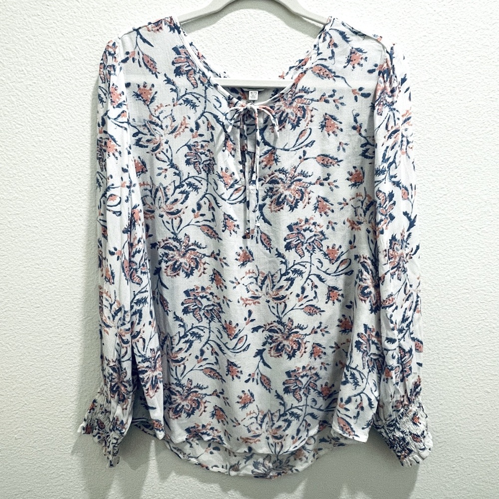NWOT Lucky Brand Boho Tunic Top - Size XL